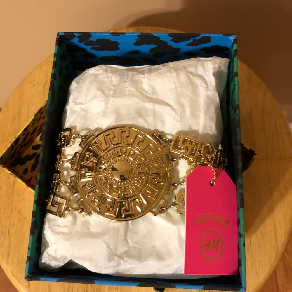 HM x VERSACE GOLD CHOCKER